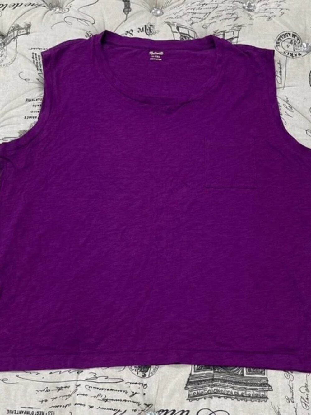 Madewell Women Loose Sleeveless Top